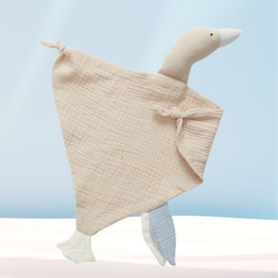 Doudou-oie-beige