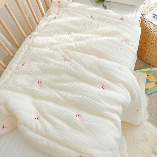 Couverture Lapin Rose