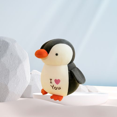 Peluche Pingouin - I Love You