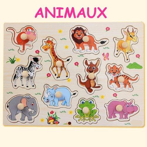 PUZZLE EN BOIS MONTESSORI | WISEBABYâą - Dewan