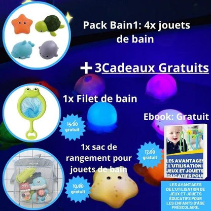 JOUET DE BAIN LUMINEUX | FUNTIME™ - Dewan