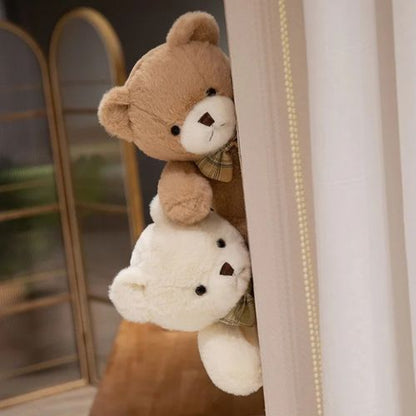 Ours en Peluche Brun avec Nœud Papillon