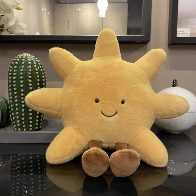 Peluche Lune et Soleil - Duo de Doudous doux et réconfortants pour enfant