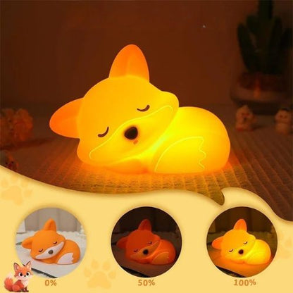 Veilleuse enfant Renard Silicone