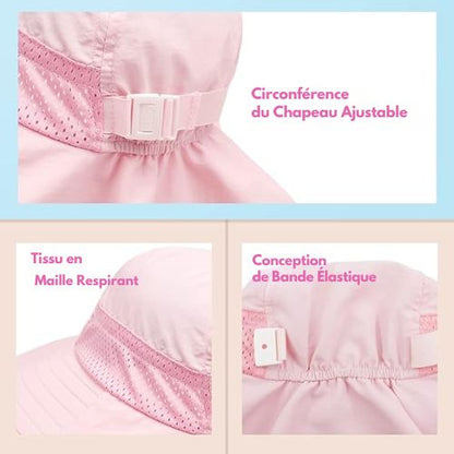 chapeau-anti-UV-bébé-tissu-maille-respirant