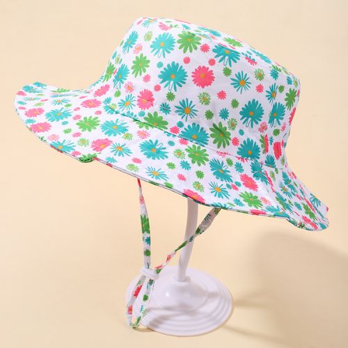 chapeau-bebe-anti-UV-fille-fleuri