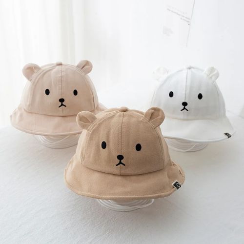 chapeau-bébé-ourson-coton