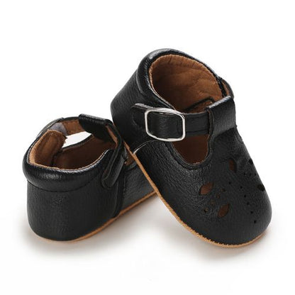 chaussures-bebe-cuir-noir-ajustable