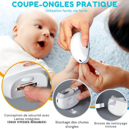 Coupe-ongles Électrique Multifonctionnel 2-en-1