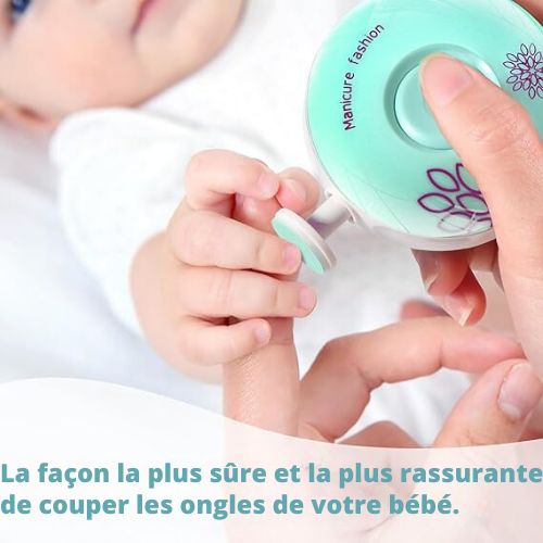 Coupe-ongles électrique bébé | Confort et sécurité