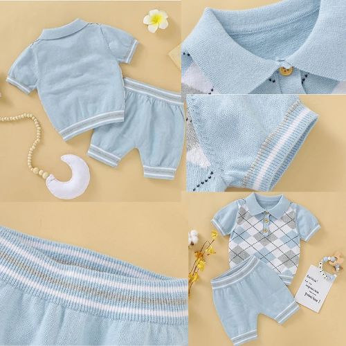 ensemble-bébé-pull-manches-courtes-short