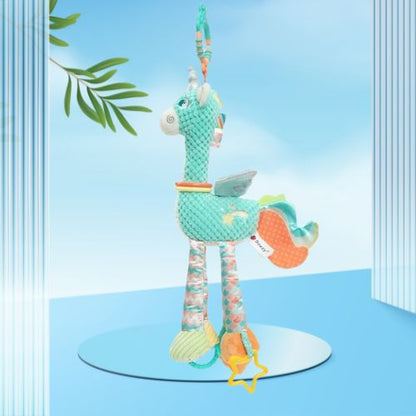 peluche-hochet-licorne-bleu