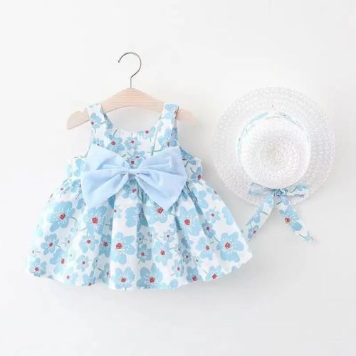 robe-bébé-fille-été-bleu