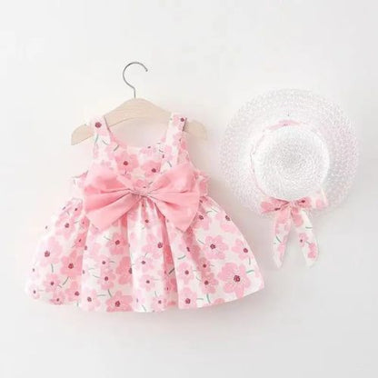 robe-bébé-fille-rose-été