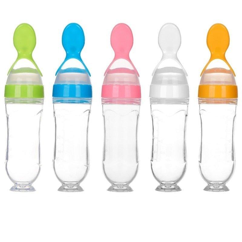 Biberon avec cuillère pour nouveau-né | EasyBottle™ - Dewan