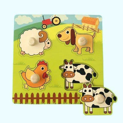 PUZZLE EN BOIS MONTESSORI | WISEBABY™ - Dewan