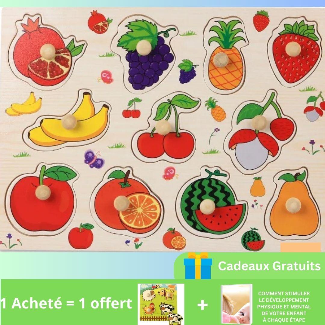 PUZZLE EN BOIS MONTESSORI | WISEBABY™ - Dewan