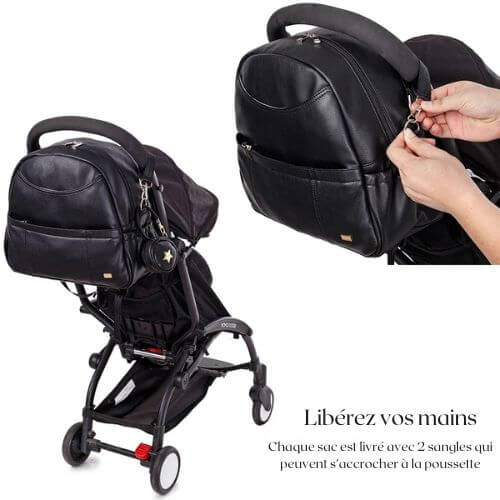 sac-à-dos-à-langer-cuir-noir-poussette