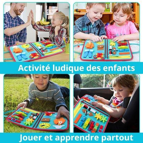 TABLEAU D'ACTIVITÉS MONTESSORI | BUSYBOARDBABY™ - Dewan